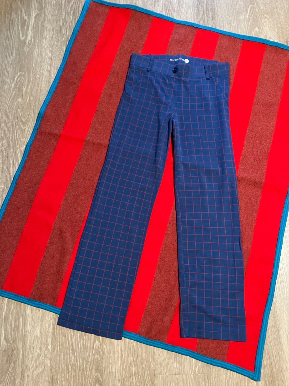Betabrand Blue Trousers